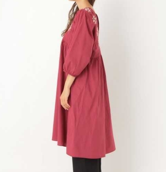 Embroidered Tunic Dress - Picture 9 of 13